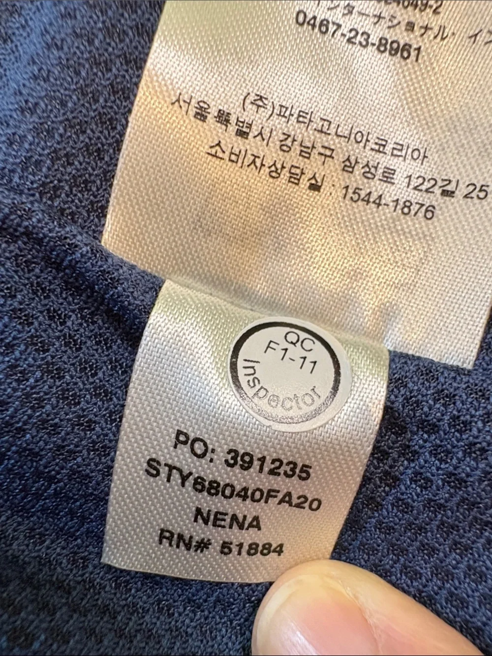 Patagonia Navy Waterproof H2NO Hooded Jacket with Pink Zip Pulls Sz XL